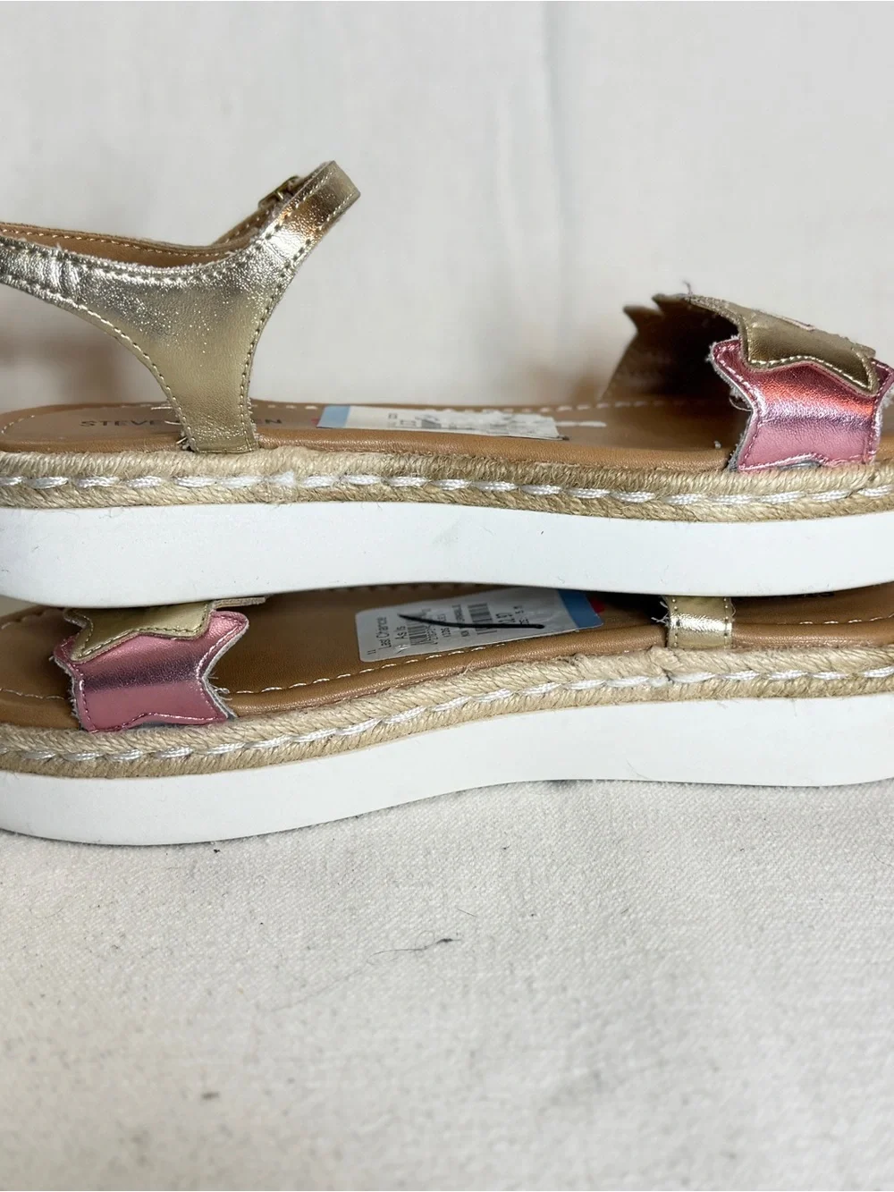 Steve Madden Big Kid Girls JGEMS Platform Sandals